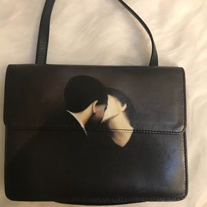 One Of a Kind Vintage Genuine Leather Crossbody